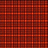Red and dark red plaid pattern with orange lines on a gray background, static image