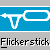 Pixelated animation of a blue and white arrow-like symbol with a small character in blue clothing, repeating across a gray background.