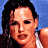 A 4-frame contact sheet of a pixelated animated icon showing a woman in a white tank top with visible cleavage, transitioning from full-body to close-up poses against a blue background, with "Coolbuddy.com" text on a black bar at the bottom.