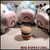 Pixelated image of a person with pink hair holding two large burgers, next to text reading 'How depressing.'