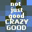 Pixelated text sequence on blue and dark gray checkered background with white lettering.