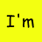 Yellow background with black text 'I'm a' above five star shapes, each containing blue stars and yellow 'star' text.