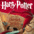 A split-screen image with 'Harry Potter' text on red background and 'OriginalIcons.com' in green pixelated font on dark green background.