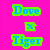 A four- shows a bright pink background with blue text reading "Dove x Tiger" and two yellow-toned cartoon cat illustrations in adjacent