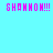 Four identical pixelated text displays of 'SHANNOH!!!' in magenta on cyan background with teal rectangles, arranged in a pattern