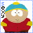 Four-frame animated contact sheet of a cartoon character in red sweater and blue-yellow hat with subtle facial expression changes across frames.