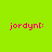 six identical pixelated text elements on a bright green background with blue rectangular overlays