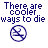 Animated sequence showing a blue 'no smoking' symbol transforming into an ambulance with red cross, then degrading to pixelated text and partial icons.