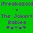 Green background with purple pixelated text reading 'iFreakazoid' at top, two '+' symbols below it, then 'The Joker= The Joker=' and 'Babies', followed by of '#' and '*' symbols