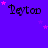 Purple background with repeated 'Leyton' text in black stylized font, pink stars scattered throughout, gray rectangle in bottom-right corner.