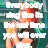 Animated icon of a person with red hair and green headband holding a microphone, displaying text overlays in white pixelated font.