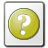A pixelated yellow circular icon with a white question mark centered on it, framed by a gray border.
