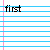 A digital image of lined notebook paper with repeated text and a pixelated 'BORED' graphic, showing animation changes in the lower portion.