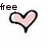 Four heart-shaped icons with pink fill and black outlines arranged in a , each displaying distinct text labels above or below