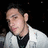 Pixelated image of a person in a white jacket with a black shirt, green text reading 'I Love Juan' and 'Forever and ever... and ever' on a black background.