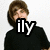 A person in a black shirt with brown hair appears across four , showing facial expression changes and text overlay