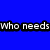 Blue background with white pixelated text reading "Who needs Edward Cullen Harry Potter, or Jacob Black. When you have Percy Jackson".