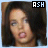 A four- shows a person with dark hair and light skin making subtle facial movements, with 'ASH' text in the top-right of each