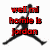 A pixelated silhouette of a basketball player in mid-air with text overlays changing across frames.