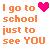 Pixelated static image with brown text and a pink heart symbol on a light background.