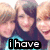 repeated images with text overlays showing a person in two states: smiling and neutral, with color-coded text reading "i have KICK TO THE ASS best friends"
