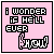 Pixelated pink background with black text and white outline icons showing sequential animation of a character's hand movement.