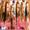 A static image shows a group of young women with long brown hair wearing pink tops, positioned side-by-side in a row.