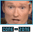 A 4-frame animated contact sheet showing a person's face with changing expressions and mouth positions, each frame paired with the text "GONE = ZONE" below it.