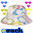 Pixelated bucket hat with multicolored floral pattern surrounded by colored pixel symbols and 'coach' text in blue-yellow-black gradient.