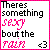 Static pixel art with pink border, black and pink text reading 'Theres something sexy bout the FAME <3' on white background.