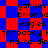 Red and blue pixelated background with repeated text labels in black, showing alternating patterns of 'yankee', 'brionna', 'eagles', 'tampabay', 'nd cardin' across two