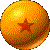 Golden spherical objects with red star symbols, some displaying animated flame-like effects on their surfaces.