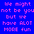 Pixelated text on blue background with cyan highlight boxes, displaying repeated phrases in pink and cyan lettering.