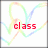 four shows a rainbow-colored heart outline with red text reading 'class', 'of', and ''09' across the top-left, top-right, and bottom-left