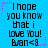 Blue background with black text reading "I hope you know that i love You! Evan<8" and pink star accents, displayed in a of six identical