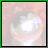 Animated sequence of a pearl icon with text building up to 'its the most wonderful time of the year' in red and green pixelated font against a light pink background.