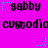 A static image with a bright pink background displays repeating text and star symbols in black and cyan, with no visible animation.