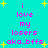 Cyan background with yellow starbursts and pink text reading "i love my losers aka.bffs" in two vertical