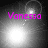 Four- shows a glowing circular light effect with pink text 'Vanessa' over grayscale background, each displaying different animation states of the light