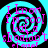 Four identical display a cyan and black spiral background with pink text reading "I'm not I'm cool but I shouldn't travel" in a pixelated font