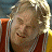 A pixelated contact sheet showing two frames of an animated buddy icon featuring a person with curly blonde hair and red text reading "Along Came Polly" on the right side.