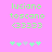 Pixelated green text and symbols on pink background with animation changes in bottom star counts
