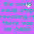 Pixelated text on purple background with animated white sparkles near 'the world' in two