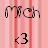 Pixelated icon with pink striped background, black text 'Mom' at top and number '3' below in stylized font.