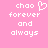 Pixelated text on pink background with heart symbol replacing 'o' in 'choo', two identical side-by-side layouts.