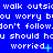 Blue background with repeated white pixelated text and three 'worried' icons with varying symbols, each icon showing a different symbol at the end.