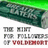 A pixelated image with a green and white object, text about Voldemort, and phrases about Death Eaters and a smell.