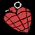 Four distinct Green Day-themed buddy icons arranged in a 2x2 contact sheet with black background, featuring heart-shaped grenade, stadium scene, album art, and green logo design.