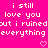 Pixelated text on bright pink background with two heart symbols at bottom, displaying repeated phrases in white block letters.