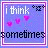Two pixelated text-based icons side-by-side with heart symbols and gradient backgrounds.